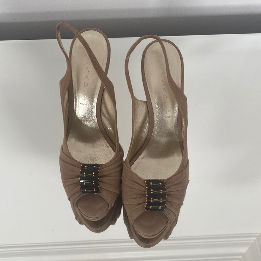 Casadei Suede Heels